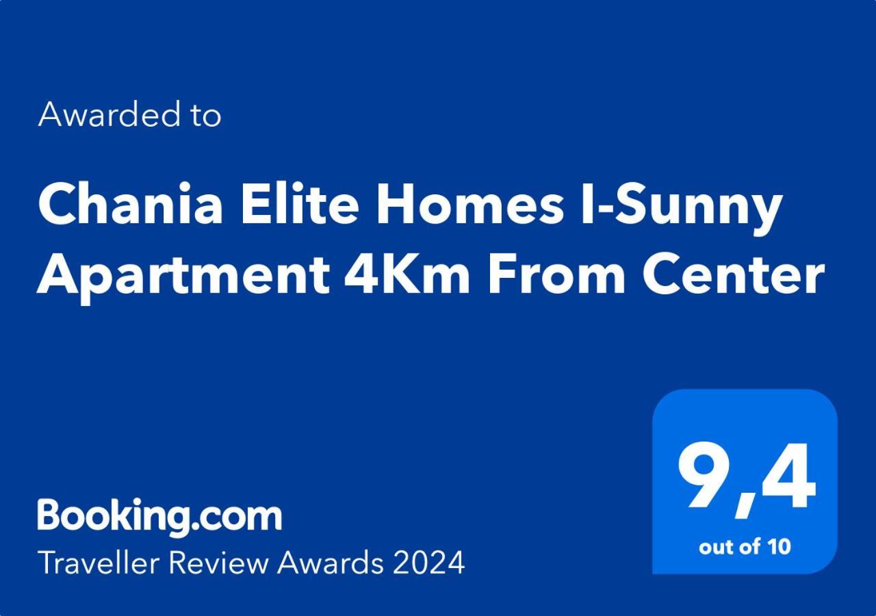Chania Elite Homes I-Sunny Apartment 4Km From Center Eksteriør billede