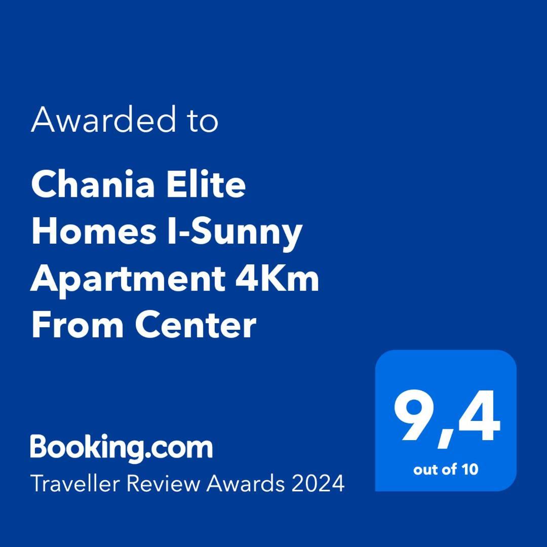 Chania Elite Homes I-Sunny Apartment 4Km From Center Eksteriør billede